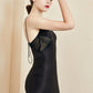 19Momme Pure Mulberry Silk Sexy Maxi Backless Sleepshirt [SKSH0012]