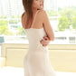 16Momme Pure Mulberry Silk Sexy Above Knee Lace Sleepshirt [SKSH0032]