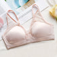 Wireless Sexy Seamless Full Cup Sheer Mulberry Silk Bras [SKBR0008]