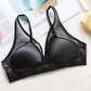 Wireless Sexy Seamless Full Cup Sheer Mulberry Silk Bras [SKBR0008]