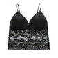 Wireless Sexy Seamless Triangle Tank Top Lace Mulberry Silk Bras [SKBR0010]