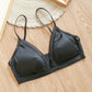 Wireless Romantic Seamless Triangle Mulberry Silk Bras [SKBR0061]