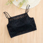 Wireless Simple Anti Emptied Tube Top Lace Mulberry Silk Bras [SKBR0072]