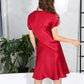 16Momme Pure Mulberry Silk Sexy Mini Lace Sleepshirt [SKSH0039]