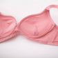 Wireless Simple Seamless 1/2 Cup Mulberry Silk Bras [SKBR0037]
