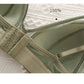 Wireless Romantic Breathable Triangle Lace Mulberry Silk Bras [SKBR0046]