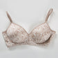 Wireless Sexy Gathered Seamless 1/2 Cup Mulberry Silk Bras [SKBR0039]