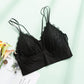 Wireless Sexy Anti Emptied Tank Top Lace Mulberry Silk Bras [SKBR0030]