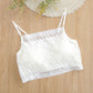 Wireless Simple Anti Emptied Tube Top Lace Mulberry Silk Bras [SKBR0072]
