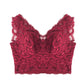 Wireless Elegant Minimizer Tank Top Lace Mulberry Silk Bras [SKBR0026]