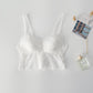 Wireless Sexy Sport Anti Emptied Tank Top Lace Mulberry Silk Bras [SKBR0034]
