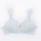 Wireless Simple Plus Size Breathable 3/4 Cup Mulberry Silk Bras [SKBR0027]