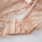 Wireless Romantic Anti Emptied Triangle Lace Mulberry Silk Bras [SKBR0038]